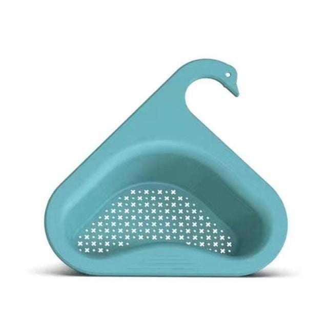 Corner Swan-Shaped Sink Strainer